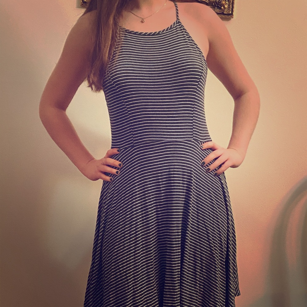 Halter Skater Dress